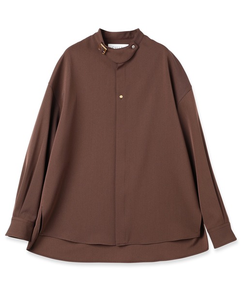 CULLNI ブラウン ボタンアップシャツ サイズ1 CULLNI 「CULLNI」 長袖シャツ 2 ブラウン メンズ : ZOZOTOWN