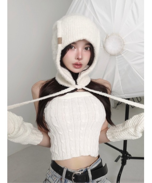 darich☆レザータグパッチフライトキャップ新品未使用 ベストセラー 商品ファッション - Darich レザータグパッチ