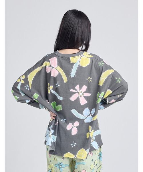 Little sunny bite tシャツ little x natalie krim long tee