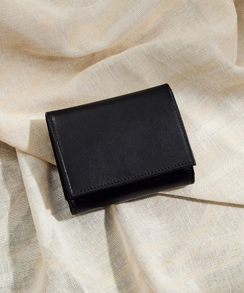 A_W 財布 アウ / TRIFOLD PURSE フルグレインカーフレザー