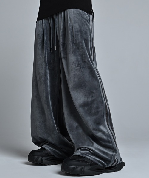 ADRER（アドラー） ワイドパンツ パンツ line track wide slacks