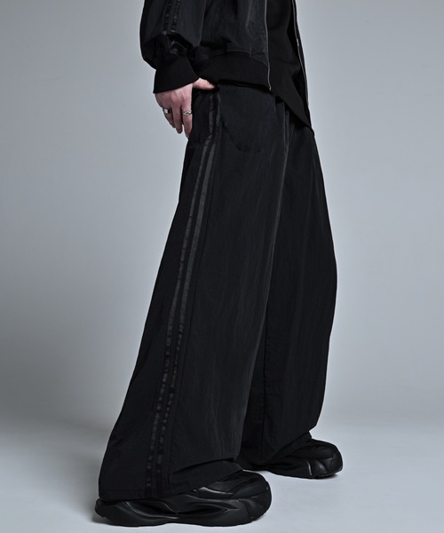 ADRER（アドラー） ワイドパンツ パンツ line track wide slacks
