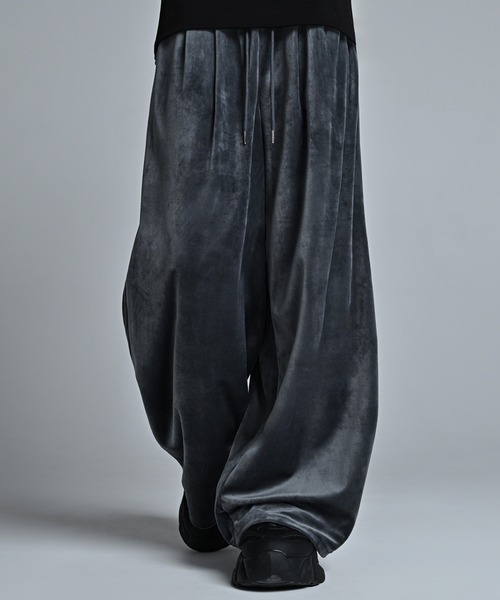 ADRER（アドラー） ワイドパンツ パンツ line track wide slacks