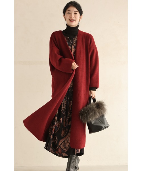 赤西 着用　カーディガン 赤西仁さん着用風 カーディガン janji ナンバーナイン blueblue - メルカリ