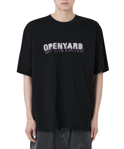 tシャツ 「OY/オーワイ」 LOGO OVERLAY TEE/ロゴオーバーレイ半袖Tシャツ レディース メンズ