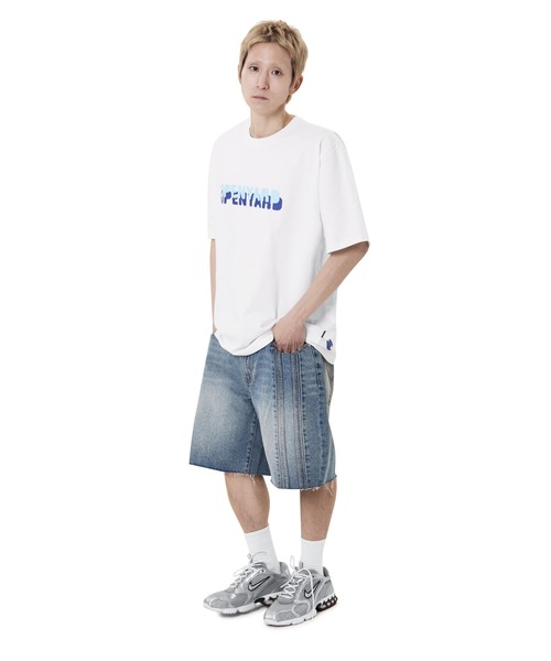 OY tシャツ 「OY/オーワイ」 LOGO OVERLAY TEE/ロゴオーバーレイ