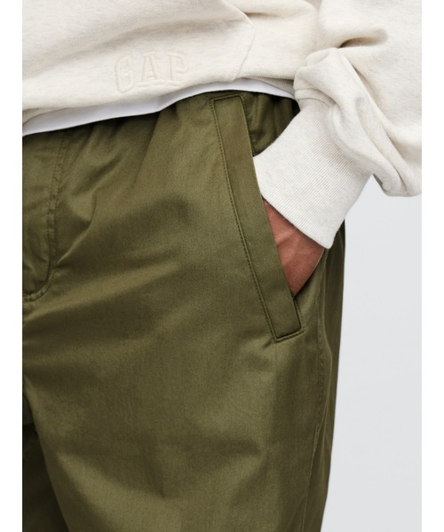 GAP（ギャップ） パンツ ツイル パラシュート バギーパンツ(ユニ