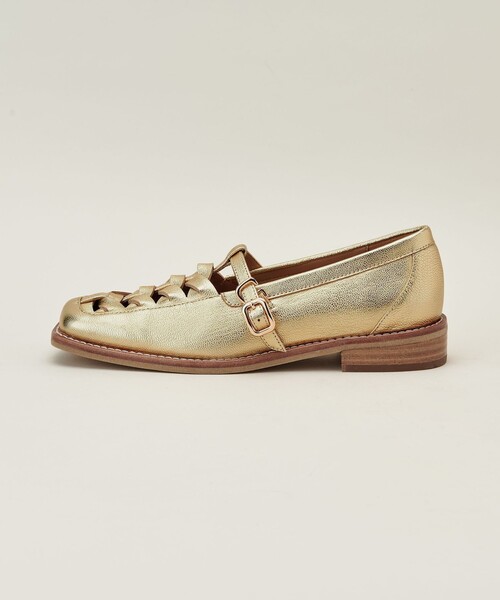 ODETTE E ODILE パンプス ウーヴンモカ フラット30↑ : ZOZOTOWN