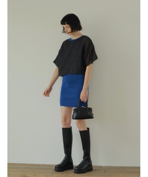 「AMAIL」 ロングブーツ S ライトブラウン レディース_画像5