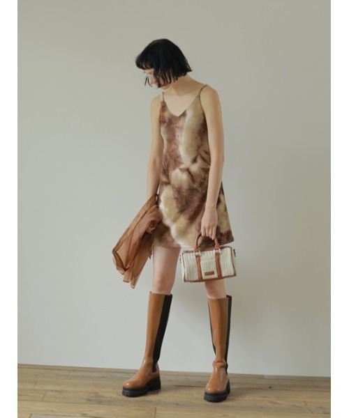 「AMAIL」 ロングブーツ S ライトブラウン レディース_画像8