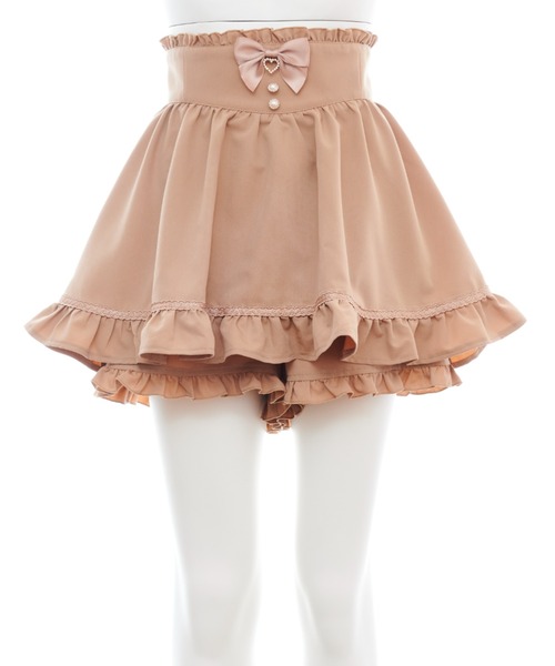 「Secret Honey」 キュロット MEDIUM オフホワイト レディース_画像3