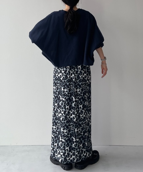 wee9s スカート SHOUBU SKIRT / レオパード勝負スカート