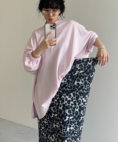 wee9s スカート SHOUBU SKIRT / レオパード勝負スカート
