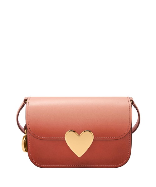 ハンドバッグ フォッシル 斜めがけバッグ レディース レザー レッド スマホ収納可 ZB11118633