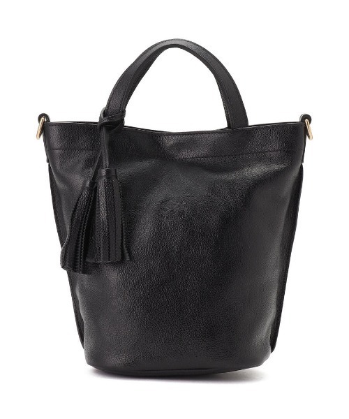 美品✨IL BISONTE イルビゾンテレザー2WAY ハンドバッグ ブラック IL BISONTE（イルビゾンテ） ハンドバッグ IL BISONTE / ORIGINAL