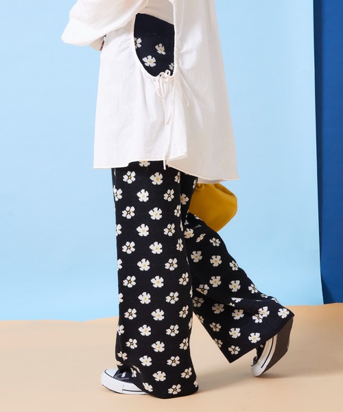 「HELLO.SANFRANCISCO」 イージーパンツ ONE SIZE ブラック レディース_画像5
