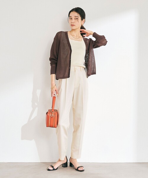 green label relaxing スラックス パンツ 「size SHORT/TALLあり