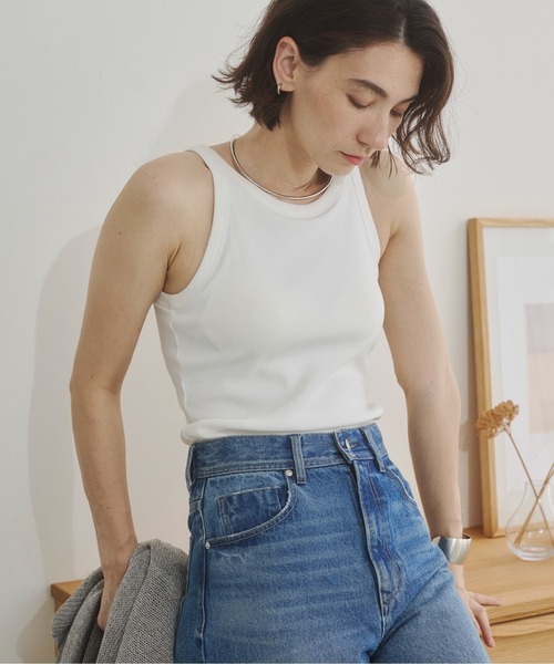 ❤️ྀིタンクトップ等3点 ANGIE タンクトップ ノースリーブ 「3サイズ展開」カップ付き アメスリ