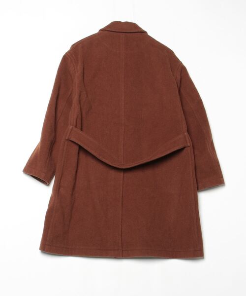 Danton（ダントン） ワンポイントステンカラーコート 34 ブラウン