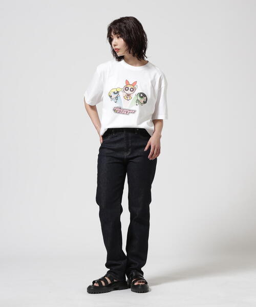 GOOD ROCK SPEED GIRLS Tシャツ Fサイズ GOOD ROCK SPEED tシャツ (グッドロックスピード) POWER PUFF