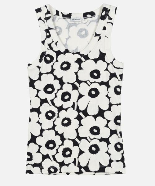 マリメッコ ノースリーブブラウス marimekko（マリメッコ） タンクトップ ノースリーブ Uusia Unikko