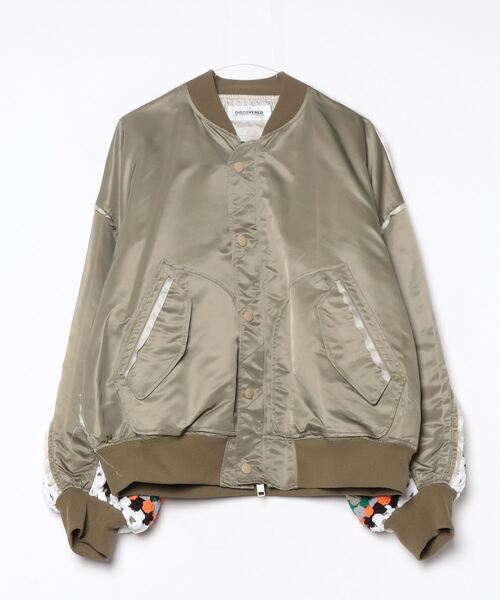 美品 DISCOVERED CROCHET SLEEVE MA-1 サイズ1 CROCHET SLEEVE MA-1（MA-1）｜DISCOVERED（ディスカバード）の