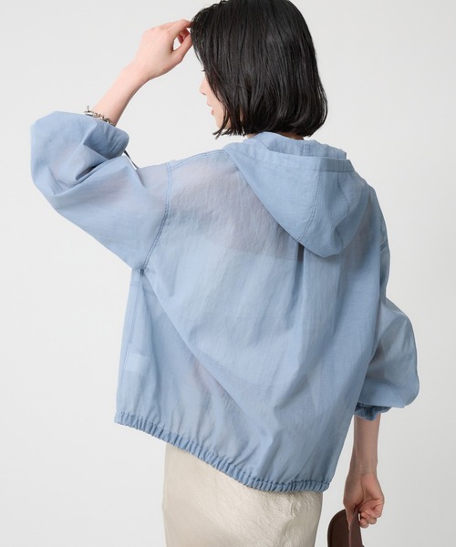 BABYLONE（バビロン） コート アウター シアーオーガンジーアノラック