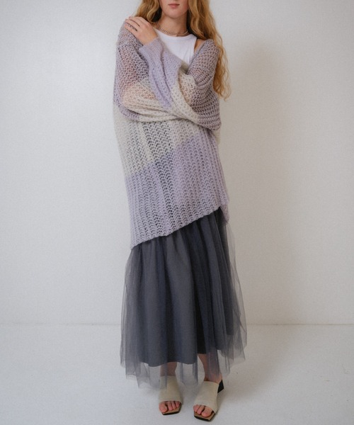 HONEY MI デニムスカート denim tulle skirt : ZOZOTOWN Yahoo