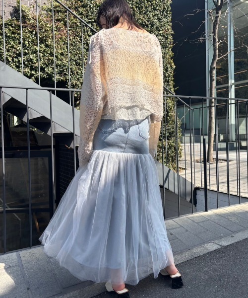 HONEY MI HONEY スカート Honey mi Honey (ハニーミーハニー）asymmetry skirt 17秋冬