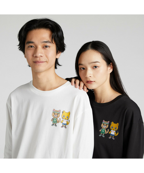 【PUMA】 NEKO-san x DYLAN プーマ グラフィック Tシャツ PUMA tシャツ プーマ ユニセックス NEKO-san x DYLAN