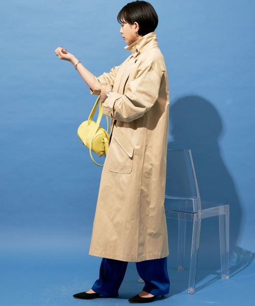 「Aunt Marie's」 トレンチコート FREE ベージュ レディース_画像6