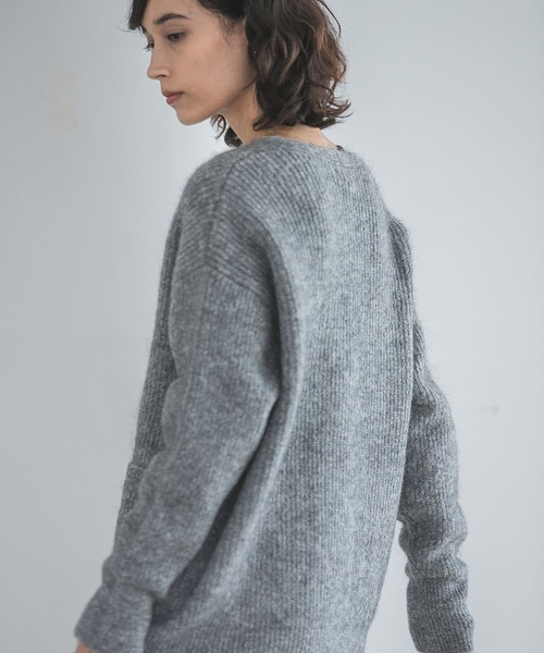 「A part by」 ニットカーディガン FREE ライトブルー レディース_画像6