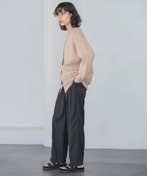 「A part by」 ニットカーディガン FREE ライトブルー レディース_画像8