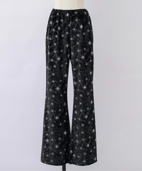 「musubore」 イージーパンツ 0 ブラック レディース_画像8