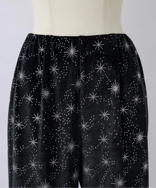 「musubore」 イージーパンツ 0 ブラック レディース_画像9