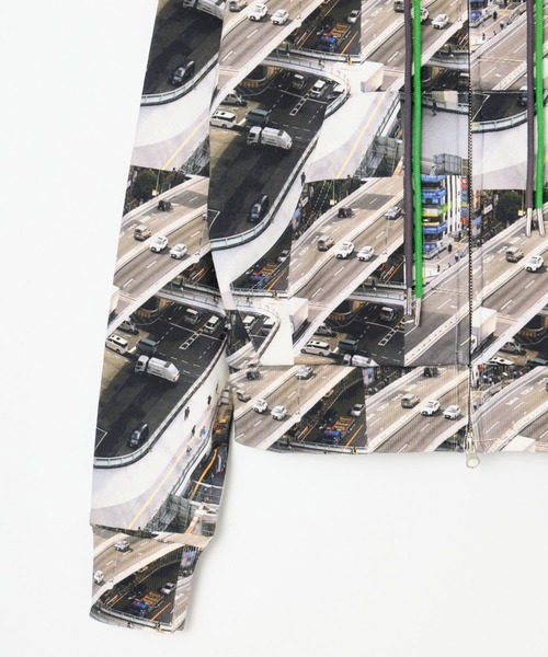 BEEDEN パーカー PHOTO PRINT OVER HOODIE レディース : ZOZOTOWN