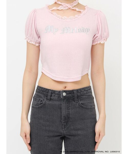 jouetie（ジュエティ） tシャツ 半袖 「メロクロコラボ」My Melody