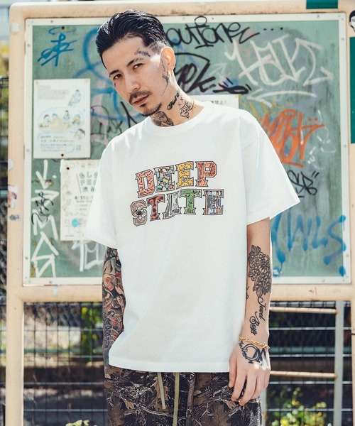 Subciety（サブサエティ） tシャツ Deep state tee メンズ レディース