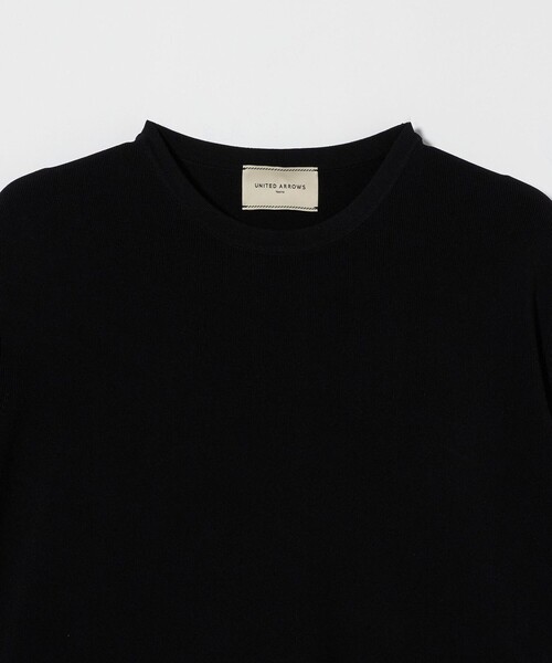 UNITED ARROWS ニット セーター エンブロ ティアードコンビ
