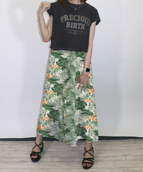 UNDERWRAPS（アンダーラップス） ワンピース ボタニカルワンピース(M3