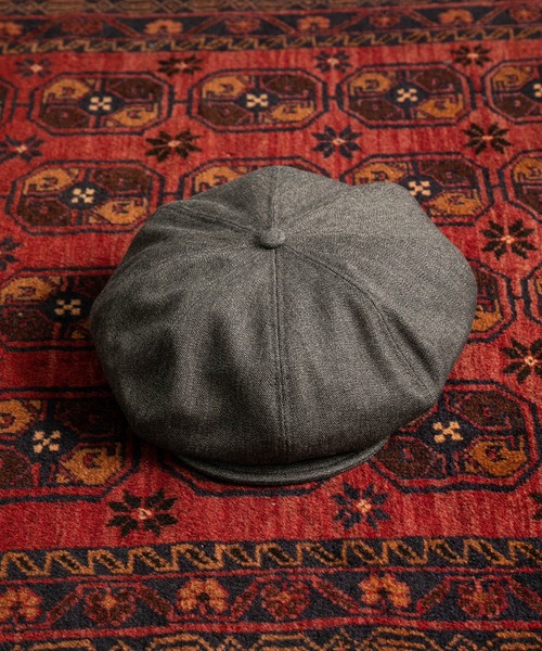 新品未使用 MrFATMAN グレー ウール キャスケット 新品未使用 MrFATMAN