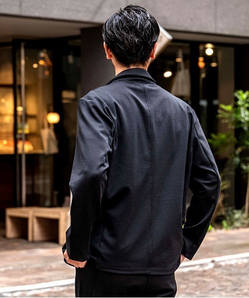 【未使用品】CavariA キャバリア セットアップ　スーツ　ブラウン　44 CavariA セットアップ 「CavariA/キャバリア」TR変形編み