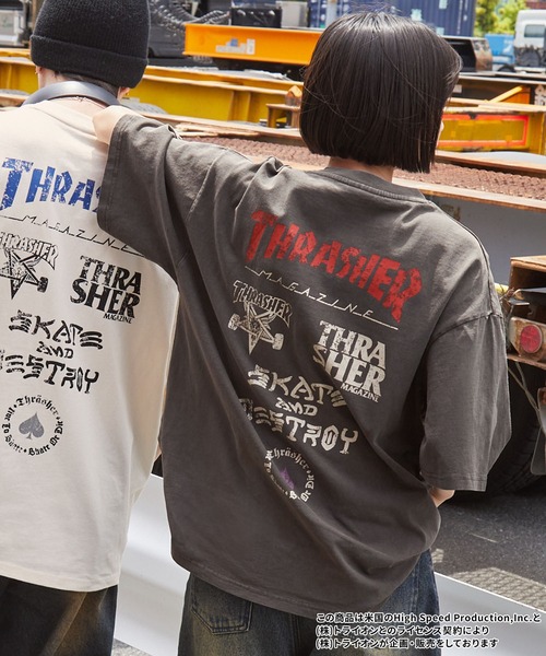 THRASHER tシャツ THRASHER/スラッシャー 別注 ヴィンテージ