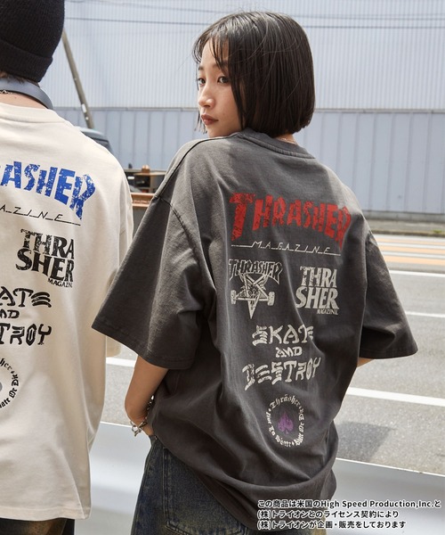 THRASHER tシャツ THRASHER/スラッシャー 別注 ヴィンテージ