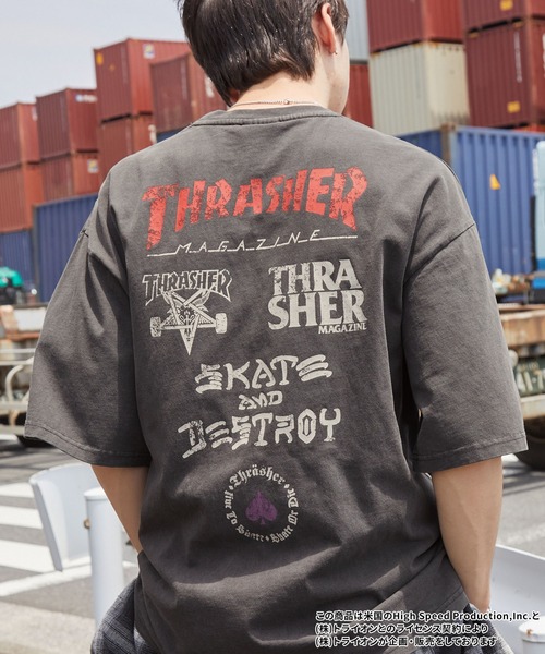 THRASHER tシャツ THRASHER/スラッシャー 別注 ヴィンテージ