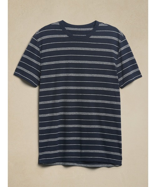 「BANANA REPUBLIC FACTORY STORE」 半袖Tシャツ L ベージュ メンズ