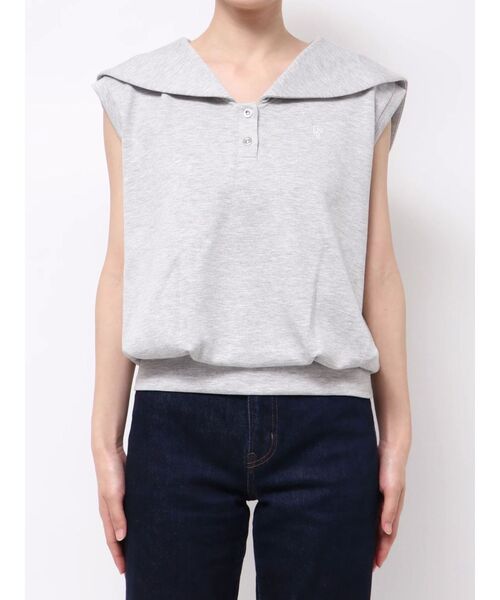 tシャツ セーラーカラースウェット レディース dazzlin tシャツ セーラーカラースウェット レディース