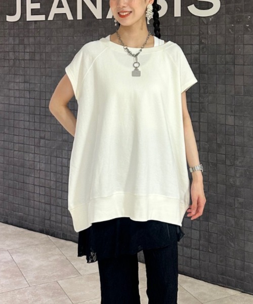 JEANASIS（ジーナシス） tシャツ サスティナブルライトビンテージミニ