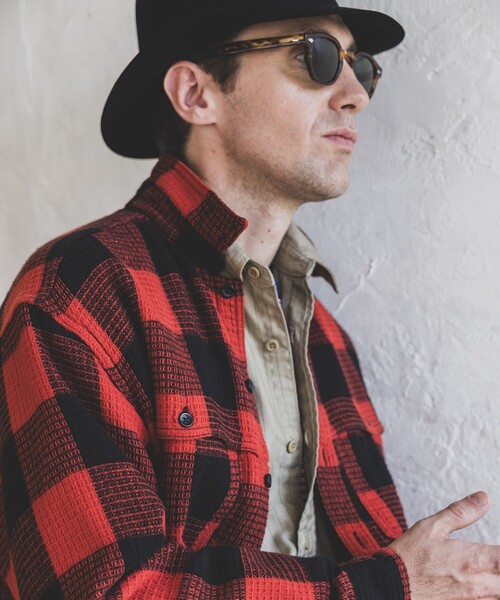 SALE／60%OFFBEAMS 美品 BEAMS PLUS アドベンチャーシャツ PLUS &frasl; ネル カモフラージュプリント