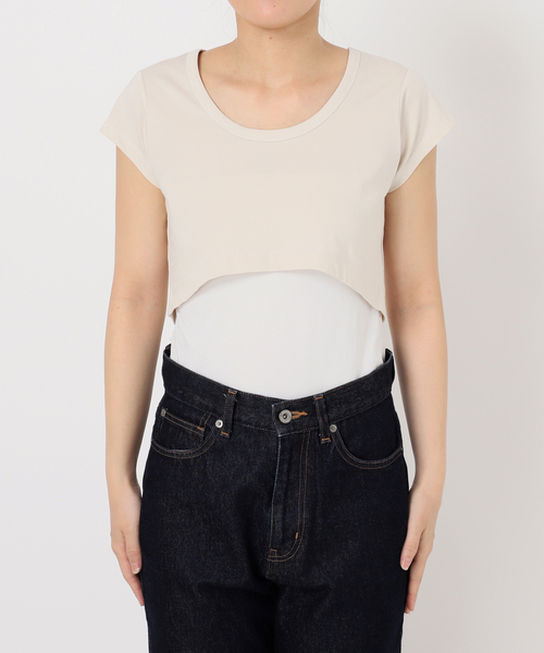 Plus by ONIT/オニット SLOBE別注 レイヤードセットTシャツ SLOBE IENA tシャツ 「2枚セット」Plus by ONIT/オニット SLOBE